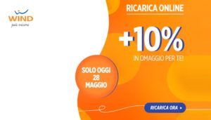 Wind regala fino a 10 euro gratis
