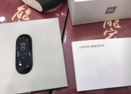 Xiaomi Mi band 3 immagine