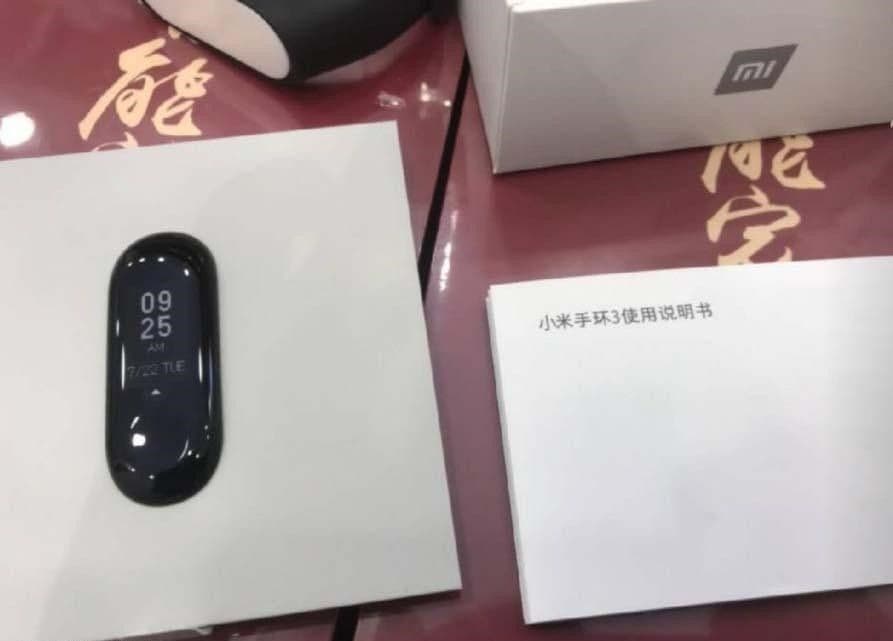 Xiaomi Mi band 3 immagine Xiaomi Mi band 3 immagine