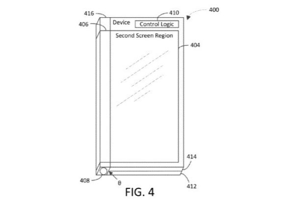 brevetto Microsoft smartphone cerniera