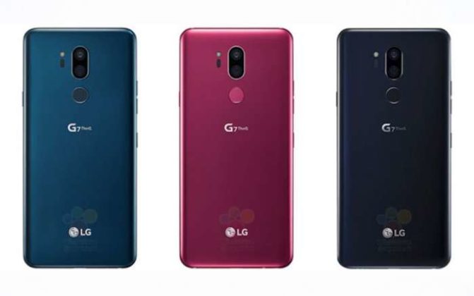 LG G7 ThinQ_colours