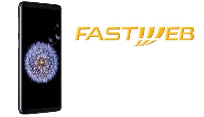 Samsung Galaxy S9 con Fastweb Mobile