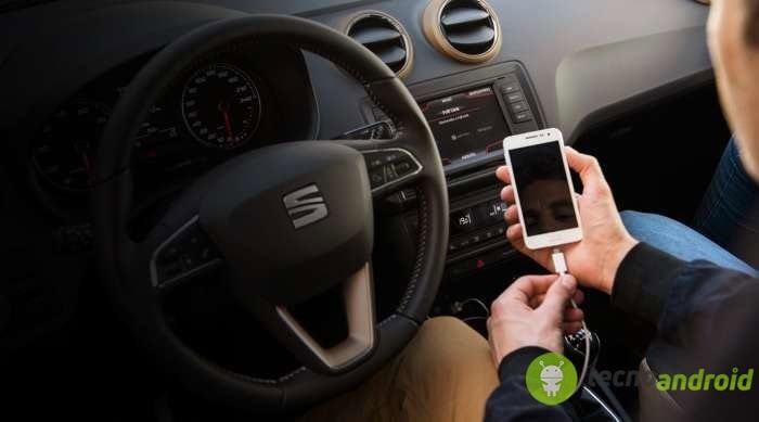 seat leon android auto