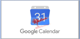 Google Calendar aggiornamento giugno 2018