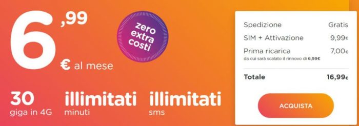 Ho mobile offerta