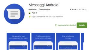 Messaggi Android è pronto a sbarcare sul Web