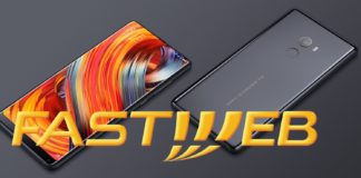 Xiaomi Mi Mix 2 con Fastweb Mobile