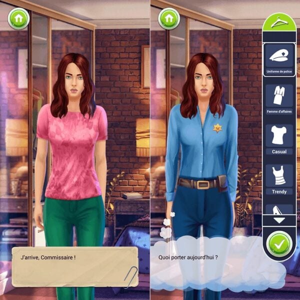amore tra detective app Android