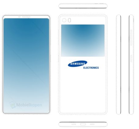brevetto Samsung smartphone doppio display