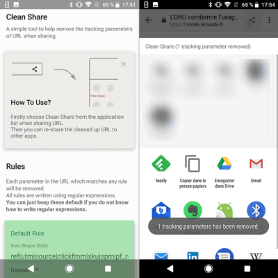 cleanshare app Android gratis