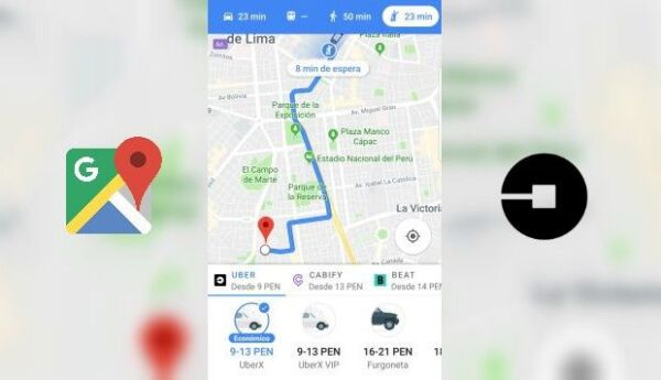 Google Maps: presto non si potrà prenotare più un taxi Uber dall'app per Android