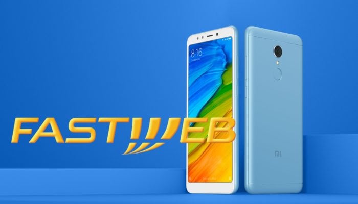 Xiaomi Redmi 5 con Fastweb Mobile