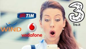 tariffe Tim, Wind, Tre, Vodafone e Iliad