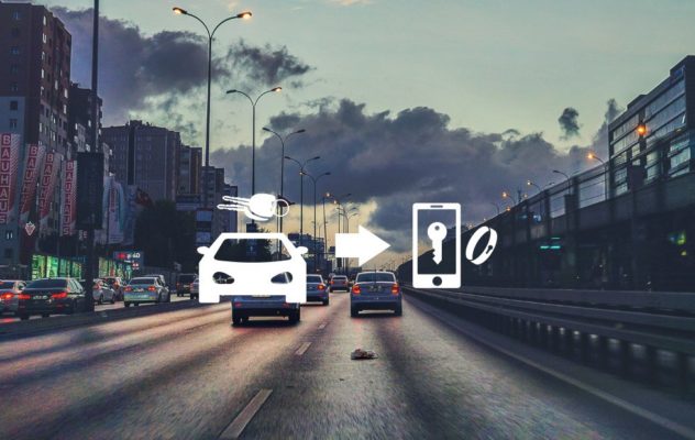 smartphone auto Digital Key