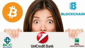 unicredit, sanpaolo, bnl clockchain