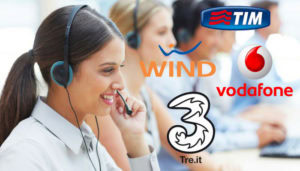 wind, tre, vodafone, tim come bloccare call center