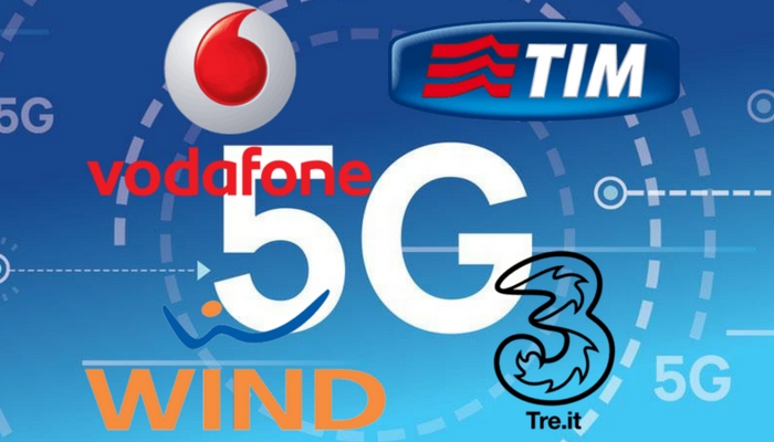 5G: incredibile situazione in Italia con Tim, Wind, Tre e Vodafone