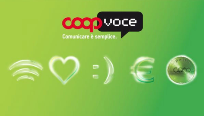CoopVoce: nuove offerte da 3 a 7 euro con minuti, messaggi e giga per navigare in 4G