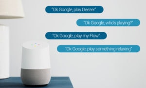 Google Home Deezer