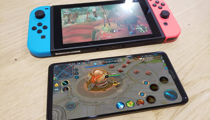 Honor Note 10 e Nintendo Switch