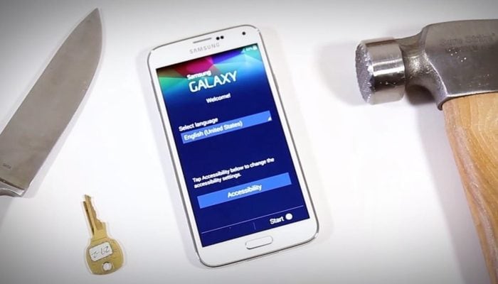 Samsung display indistruttibile
