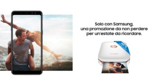 Samsung regala la stampante portatile HP Sprocket