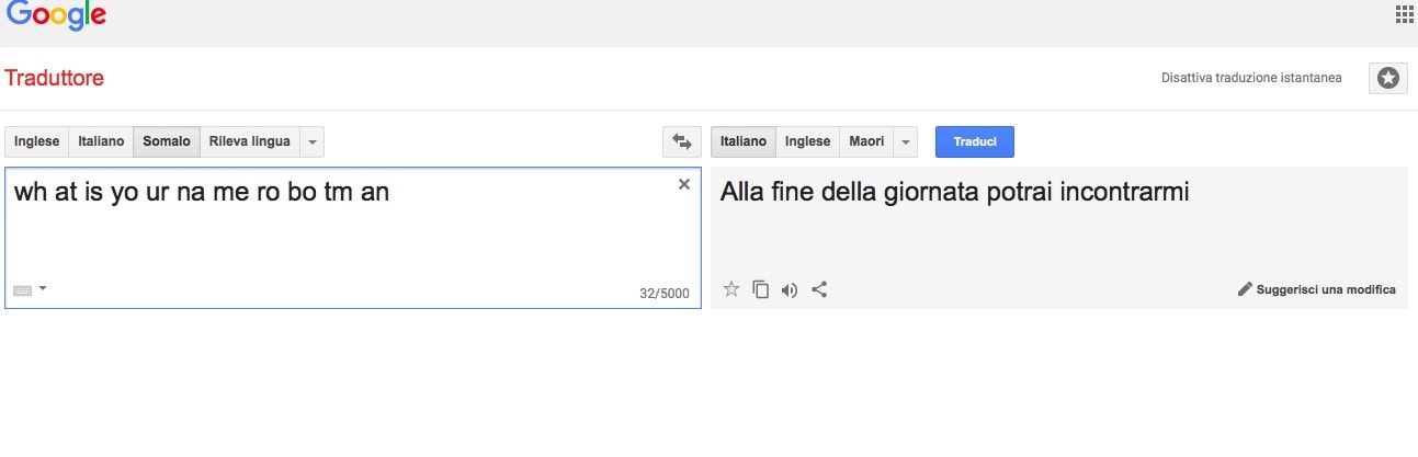 google traduttore