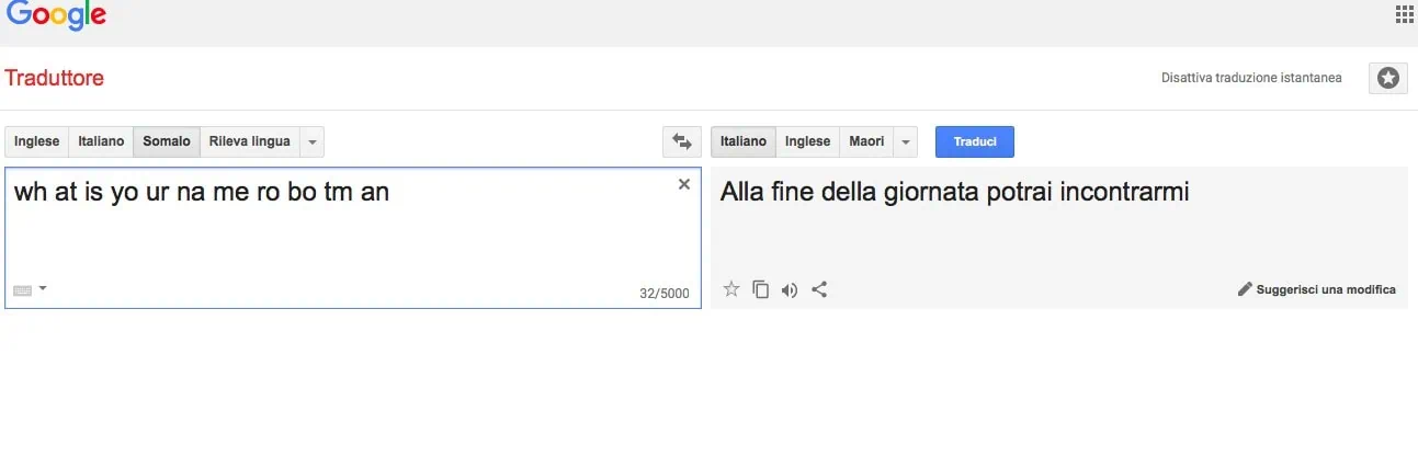 google traduttore