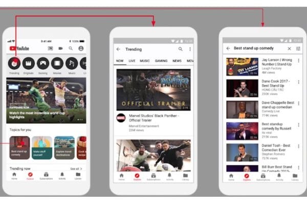 YouTube iPhone
