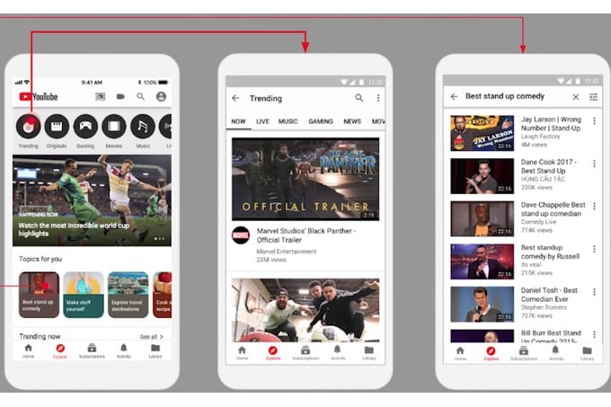 YouTube: in arrivo un nuovo modo per cercare video sugli iPhone