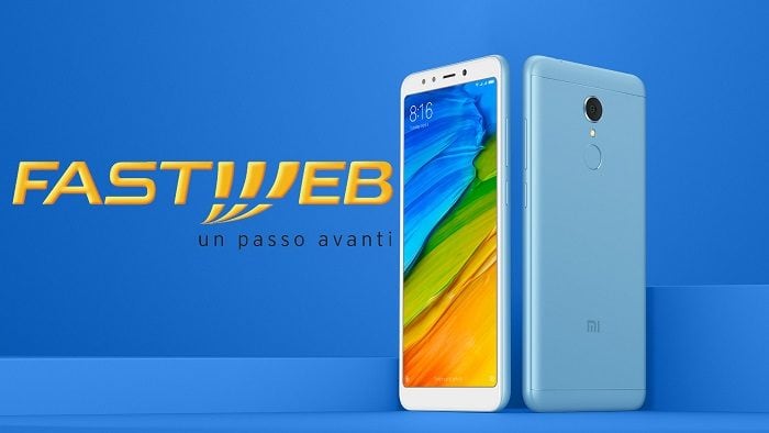 Xiaomi Redmi 5 con Fastweb Mobile