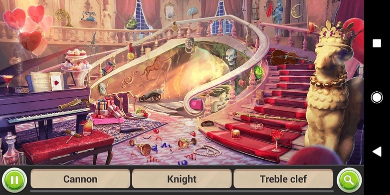 objets caches vampire Android app