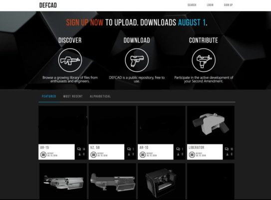 stampa 3D pistola