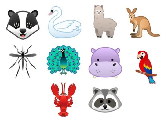 Android 9 emoji