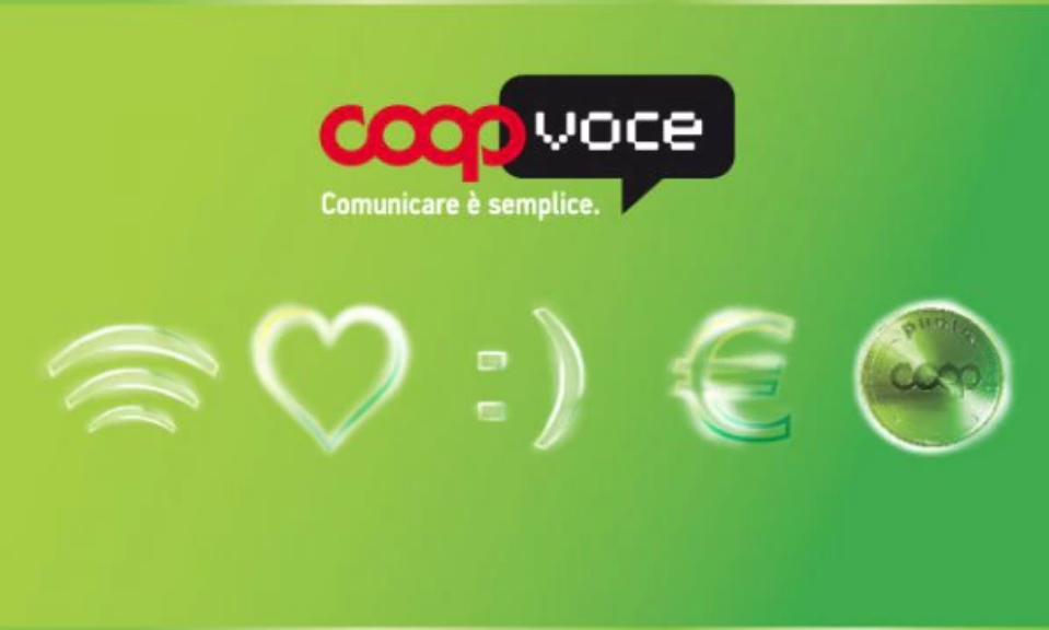 CoopVoce: nuova promozione da 5 euro al mese con giga, SMS e minuti 