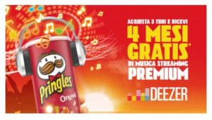 Deezer Premium gratis Pringles