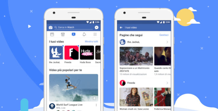 Facebook Watch Android iOS Italia