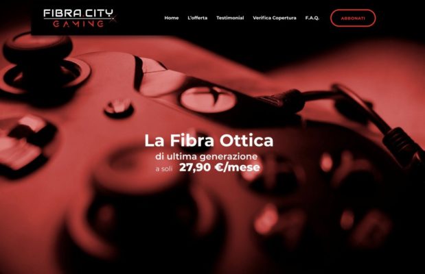 Fibra ottica Fibra.Gaming.City