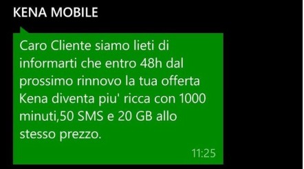 Kena Digital Black rimodulazioni