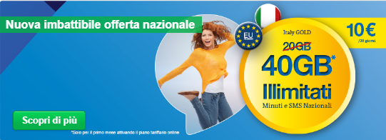 Lycamobile Italy Gold Vodafone