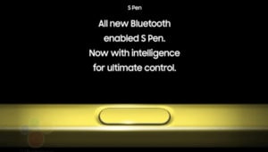 Samsung Galaxy Note 9, la S Pen