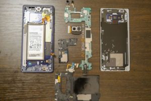 Samsung Galaxy Note 9 teardown
