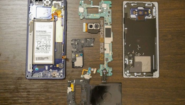 Samsung Galaxy Note 9 teardown