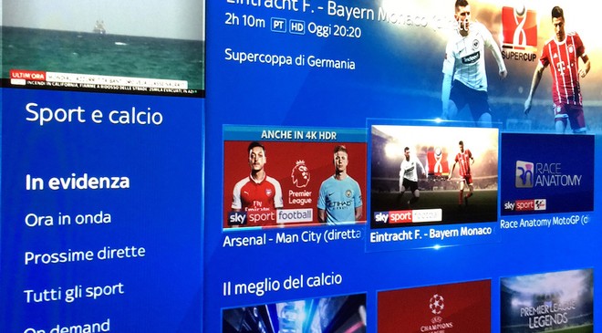 Sky sport nuovi canali