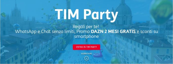 TIM Party codice DAZN