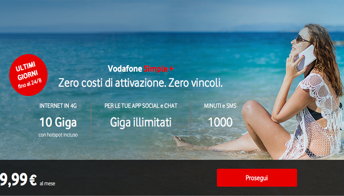 Vodafone Simple+ prorogata