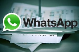 Whatsapp pagamento