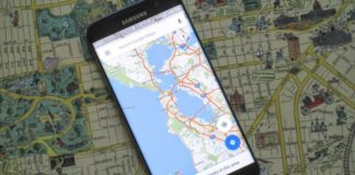 google maps batteria