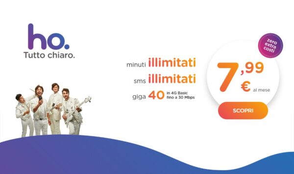 offerta ho mobile agosto