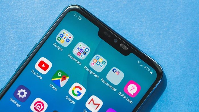 smartphone notch